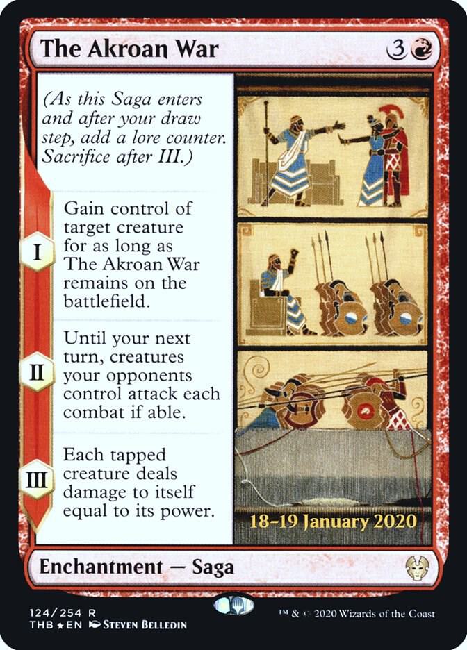 The Akroan War (124) [Prerelease Cards]