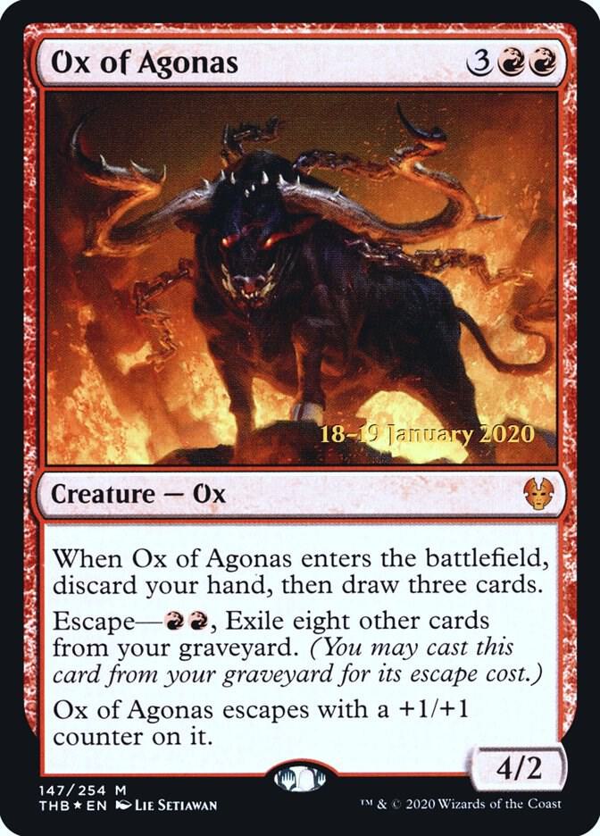 Ox of Agonas (147) [Prerelease Cards]