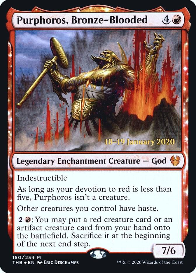 Purphoros, Bronze-Blooded (150) [Prerelease Cards]