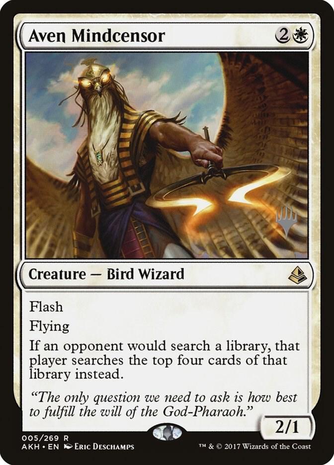 Aven Mindcensor (5) [Theros Beyond Death Promos]