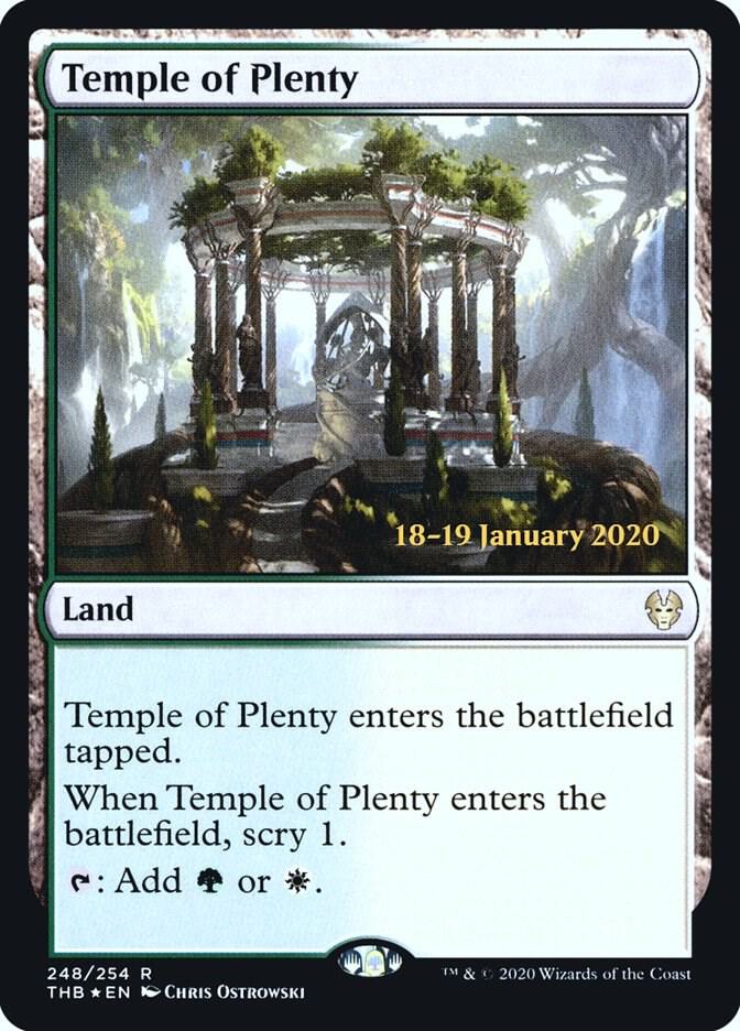 Temple of Plenty (248) [Prerelease Cards]