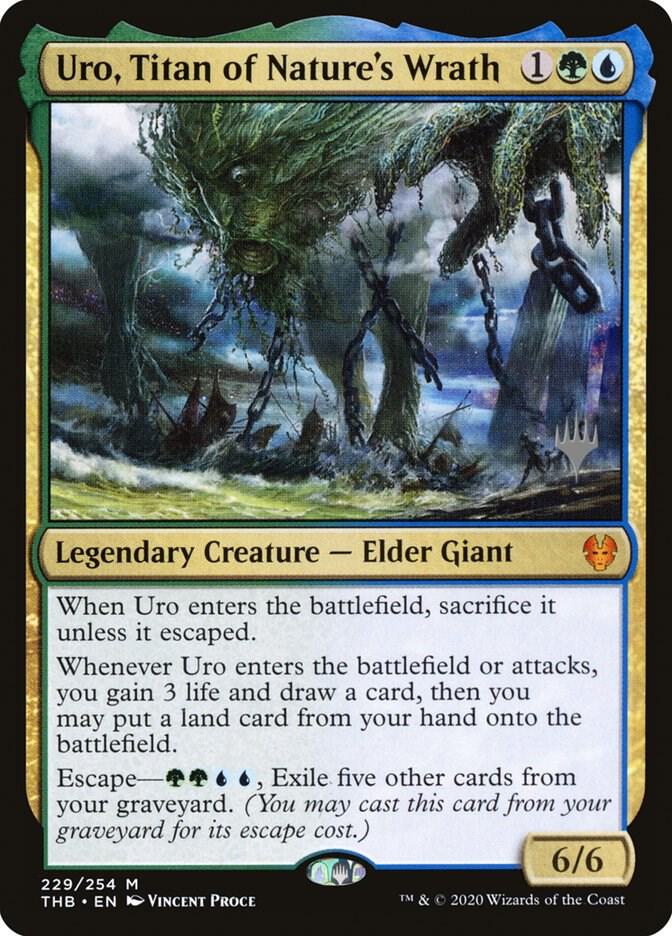 Uro, Titan of Nature's Wrath (229) [Theros Beyond Death Promos]