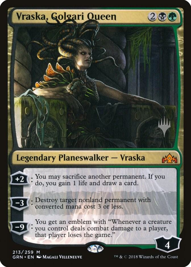 Vraska, Golgari Queen (213) [Theros Beyond Death Promos]