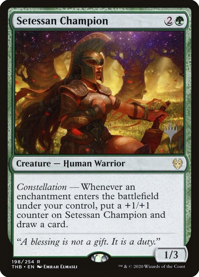 Setessan Champion (198) [Theros Beyond Death Promos]