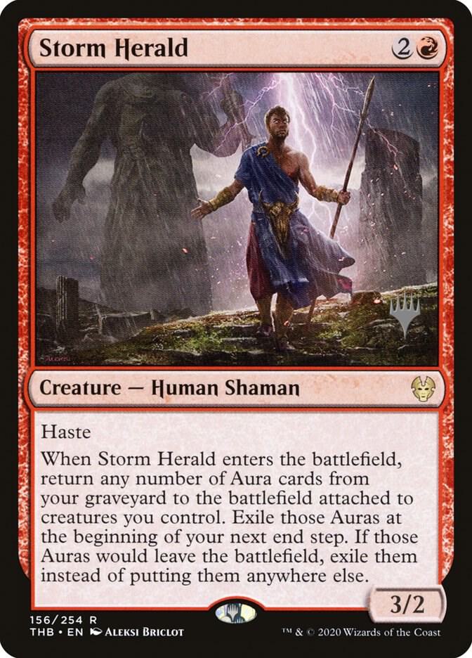 Storm Herald (156) [Theros Beyond Death Promos]