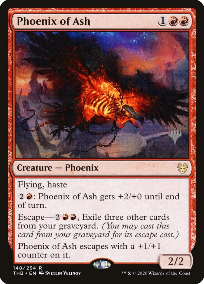 Phoenix of Ash (148) [Theros Beyond Death Promos]