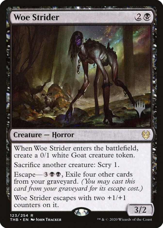 Woe Strider (123) [Theros Beyond Death Promos]