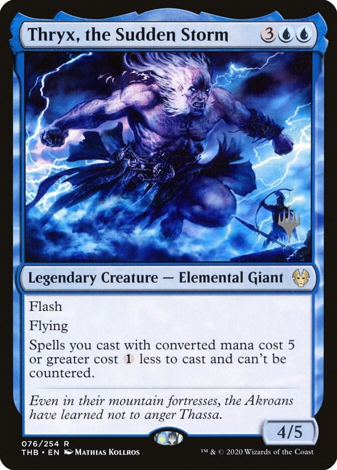 Thryx, the Sudden Storm (76) [Theros Beyond Death Promos]