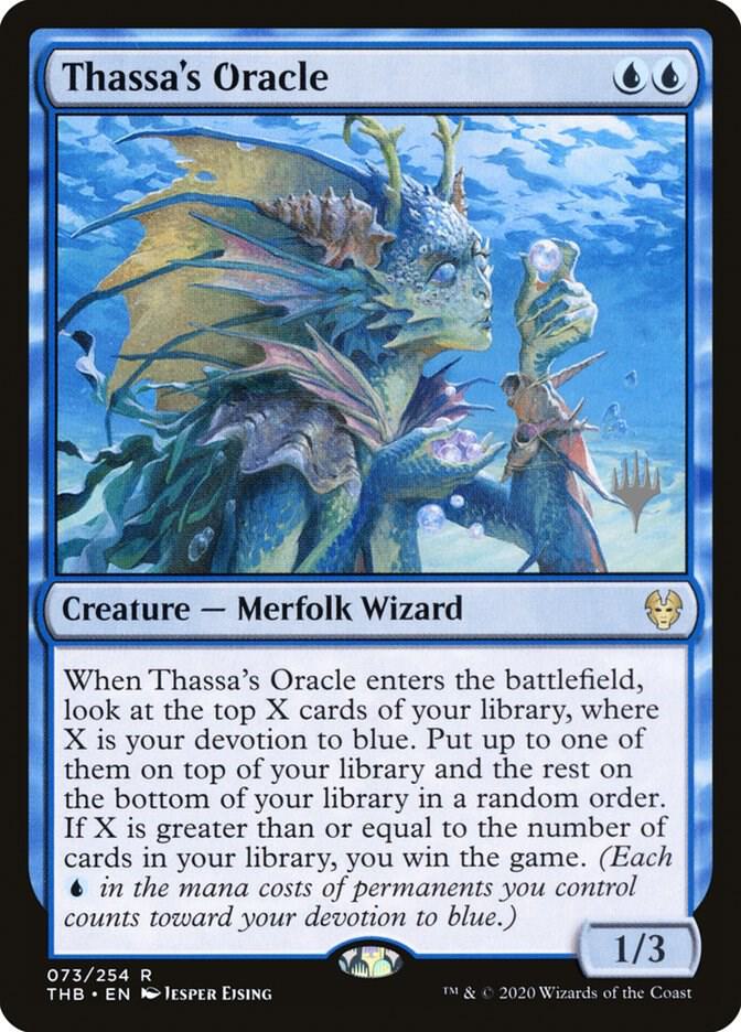 Thassa's Oracle (73) [Theros Beyond Death Promos]