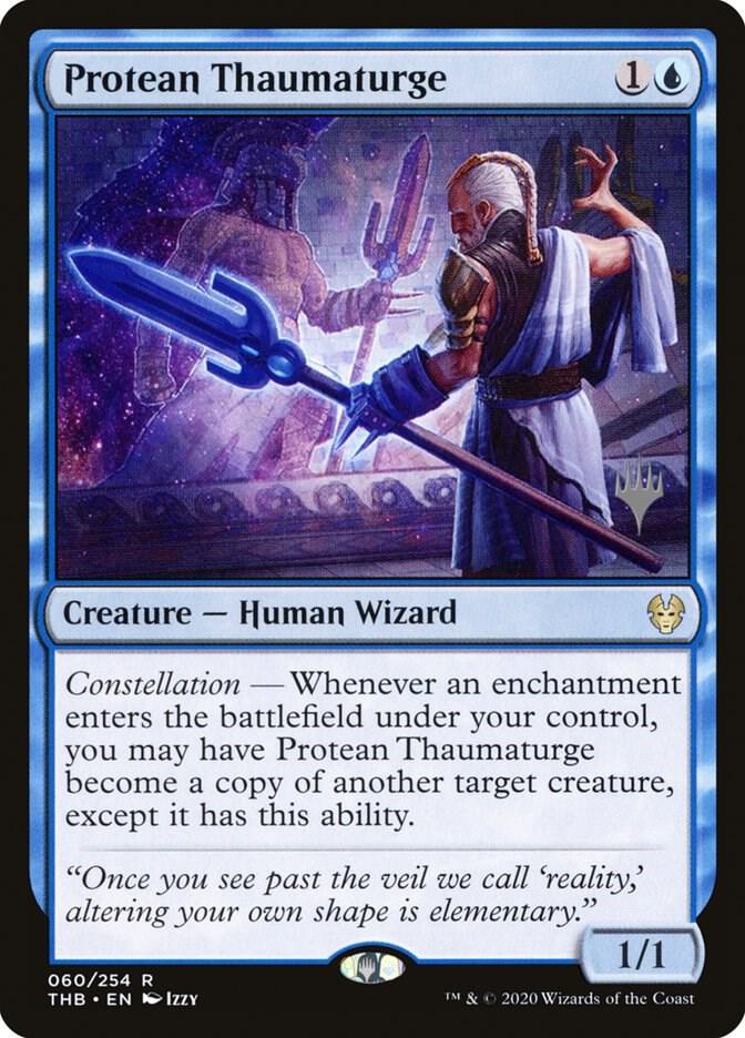 Protean Thaumaturge (60) [Theros Beyond Death Promos]