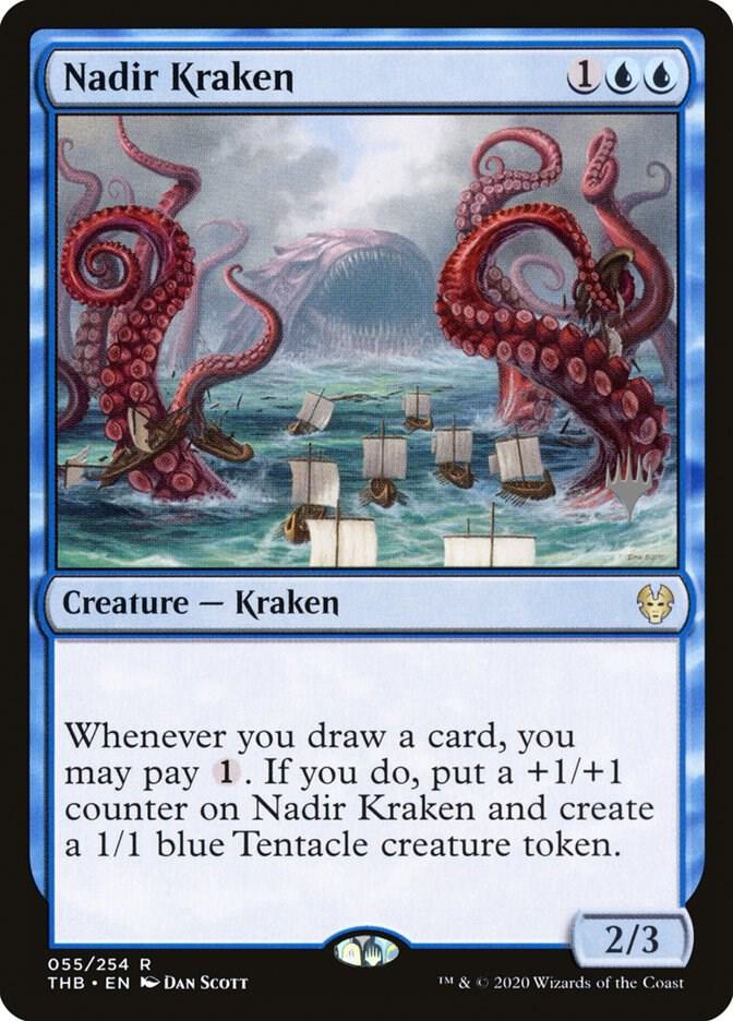 Nadir Kraken (55) [Theros Beyond Death Promos]