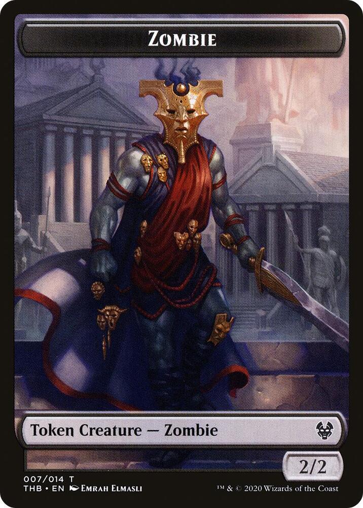 Zombie // Satyr Double-Sided Token (7 // 9) [Theros Beyond Death]