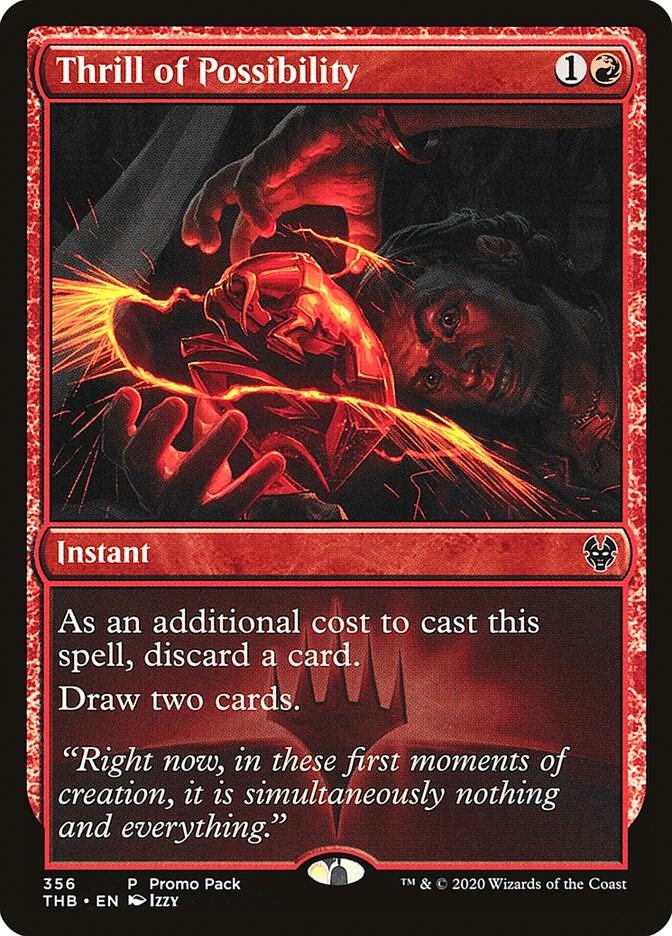 Thrill of Possibility (356) [Theros Beyond Death Promos]
