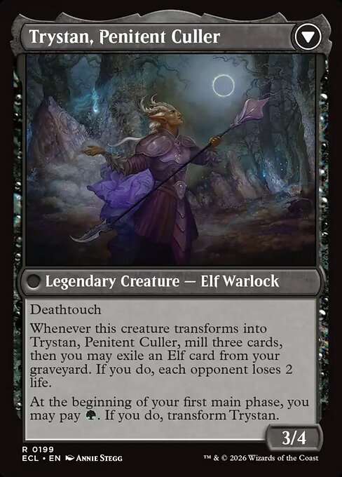 Trystan, Callous Cultivator (199) [Lorwyn Eclipsed] Reverse