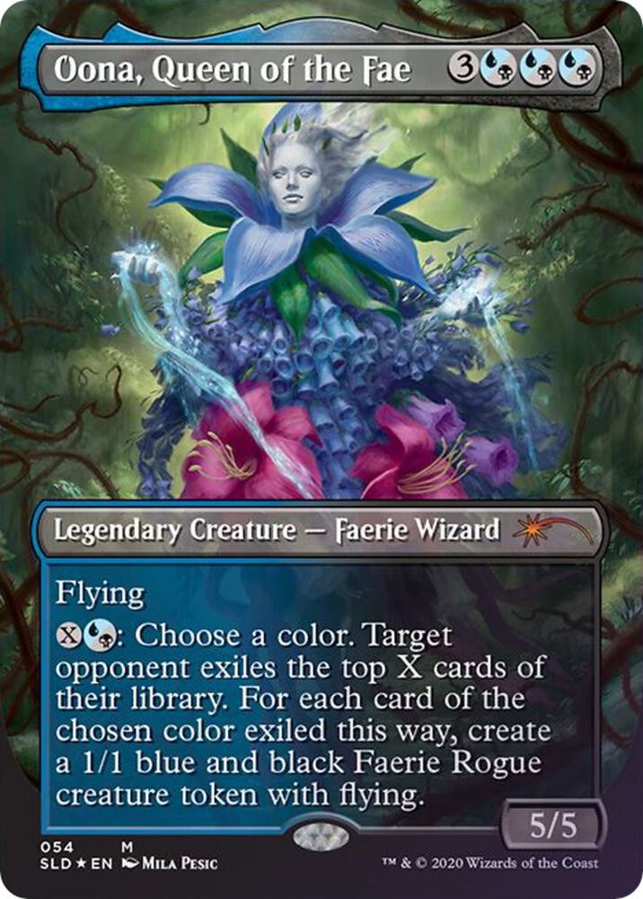 Oona, Queen of the Fae (54) [Secret Lair Drop] [Borderless]