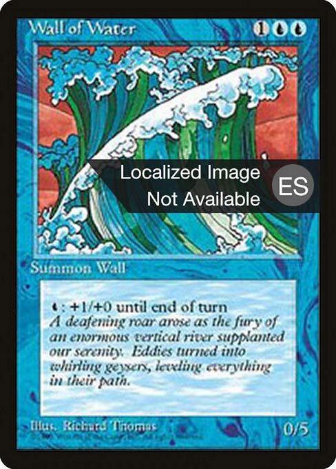 Wall of Water (114) [Fourth Edition Foreign Black Border]