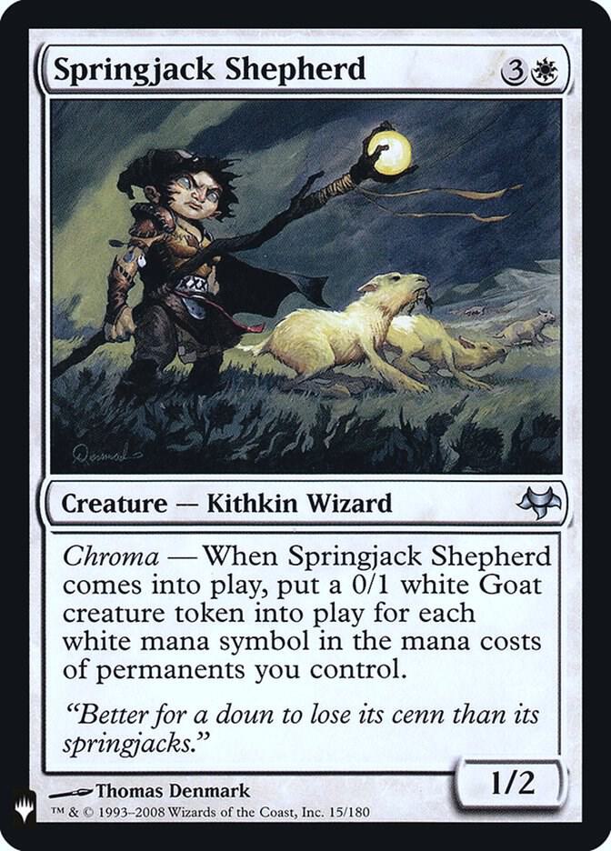 Springjack Shepherd (15/180) [The List]