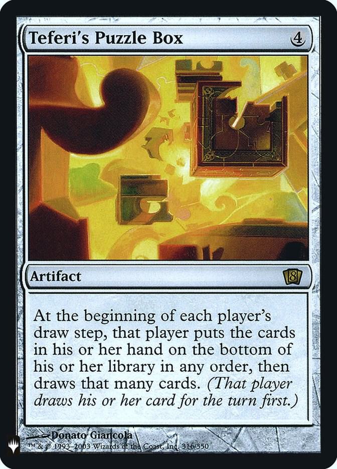 Teferi's Puzzle Box (316) [The List]
