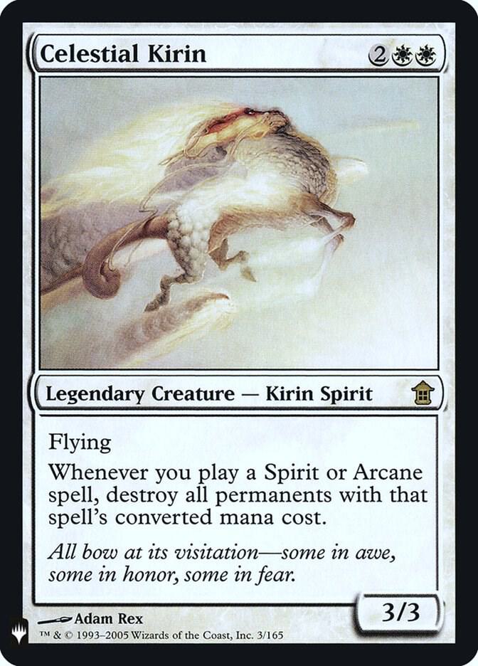 Celestial Kirin (3) [The List]