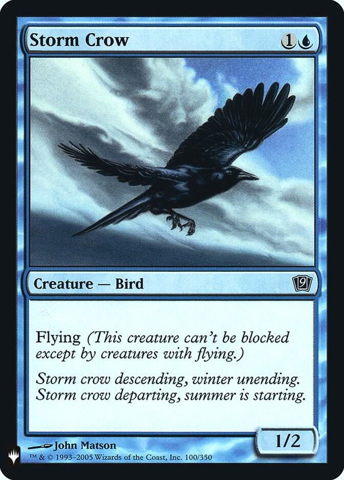 Storm Crow (9ED) (100) [The List]