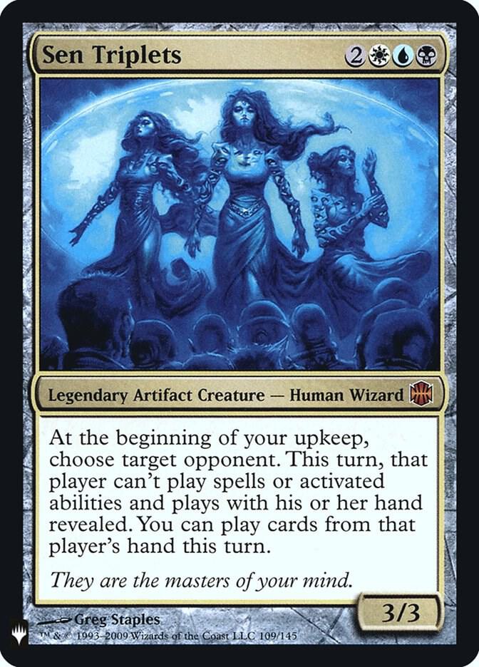 Sen Triplets (109) [The List]