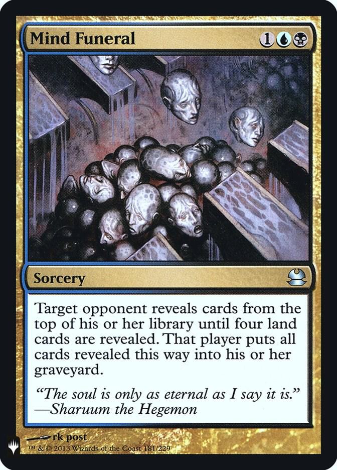 Mind Funeral (181) [The List]