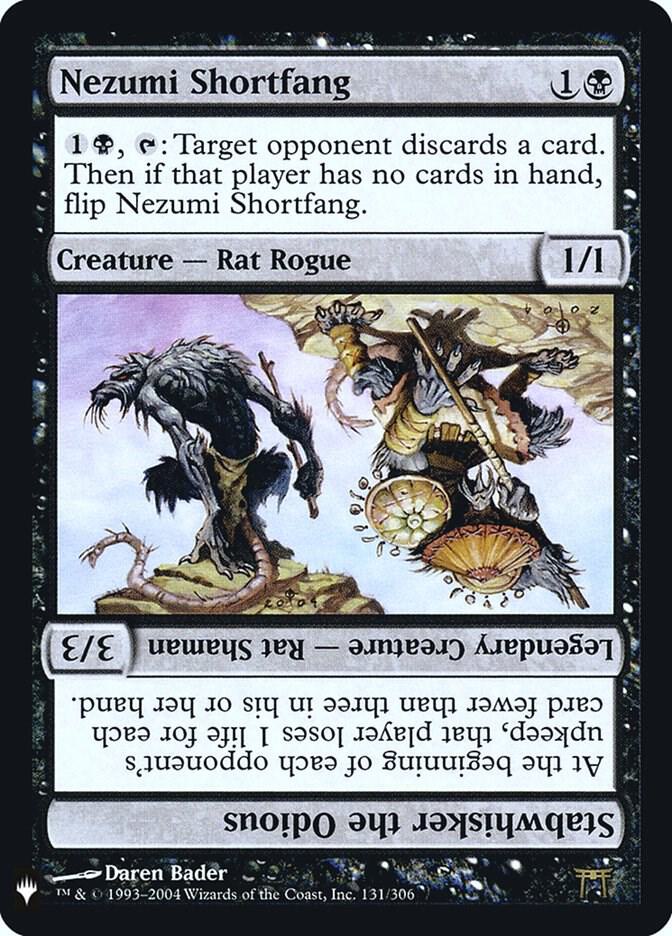 Nezumi Shortfang // Stabwhisker the Odious (131) [The List]