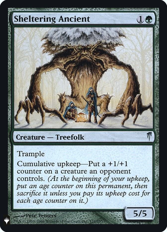Sheltering Ancient (121) [The List]