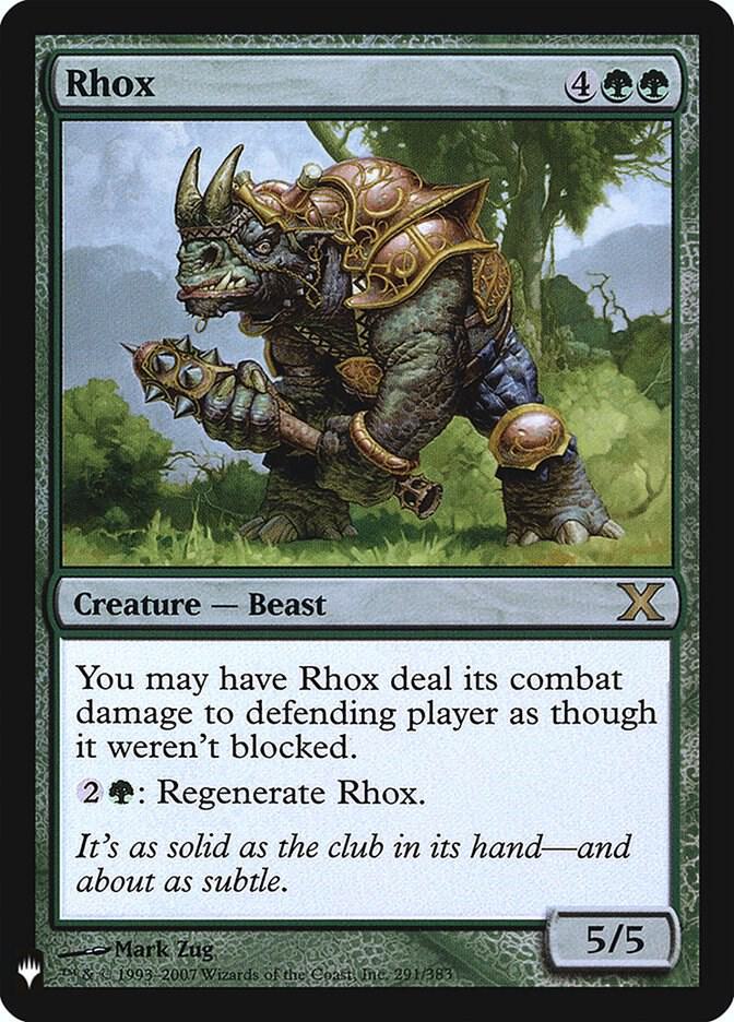 Rhox (291) [The List]