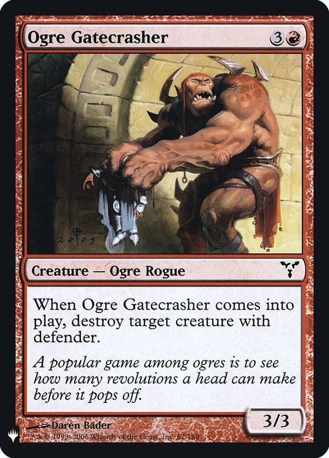 Ogre Gatecrasher (67) [The List]