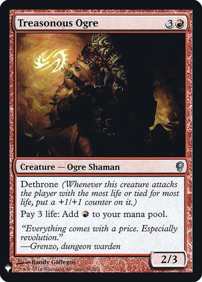 Treasonous Ogre (36) [The List]