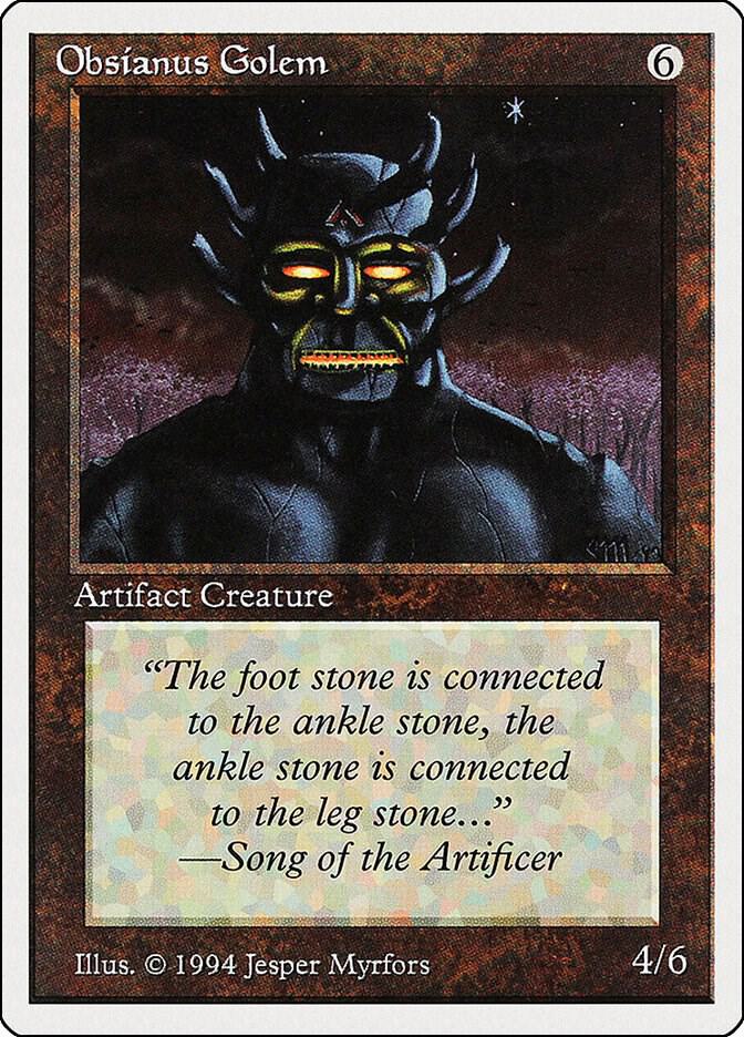 Obsianus Golem (268) [Summer Magic / Edgar]