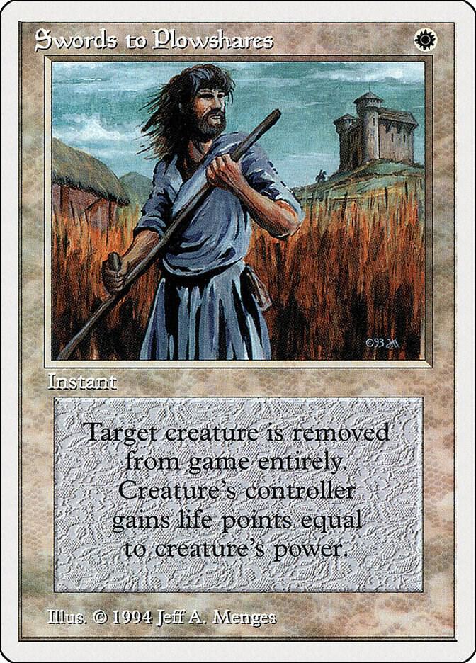 Swords to Plowshares (41) [Summer Magic / Edgar]