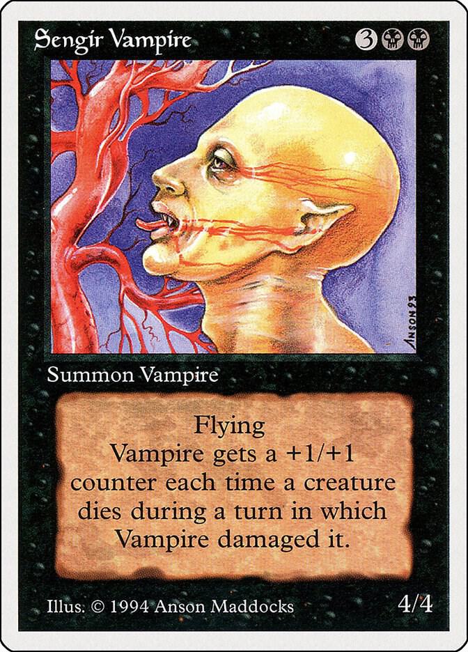 Sengir Vampire (129) [Summer Magic / Edgar]