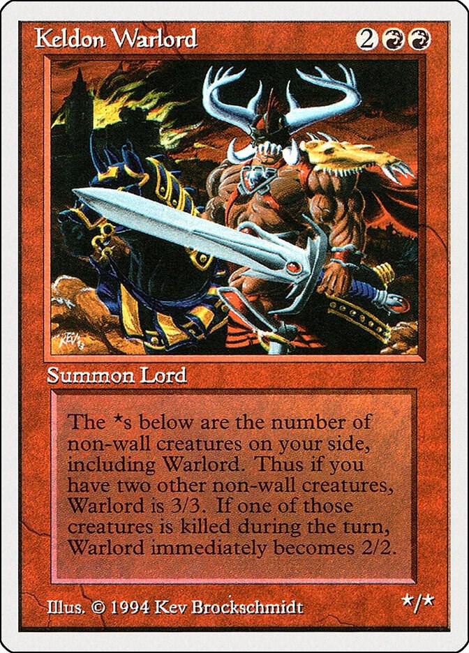 Keldon Warlord (160) [Summer Magic / Edgar]