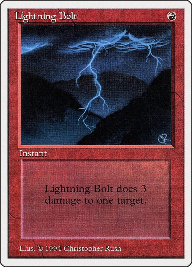 Lightning Bolt (162) [Summer Magic / Edgar]