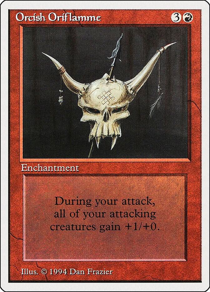 Orcish Oriflamme (169) [Summer Magic / Edgar]