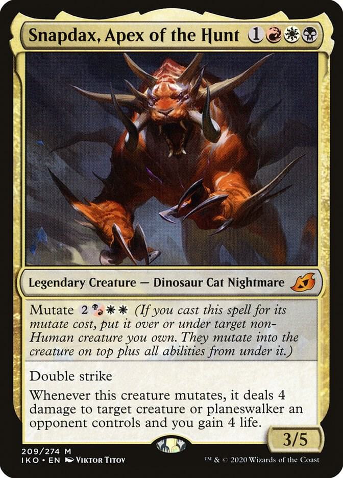 Snapdax, Apex of the Hunt (209) [Ikoria: Lair of Behemoths]