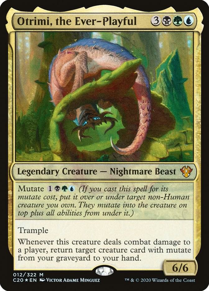 Otrimi, the Ever-Playful (12) [Commander 2020]