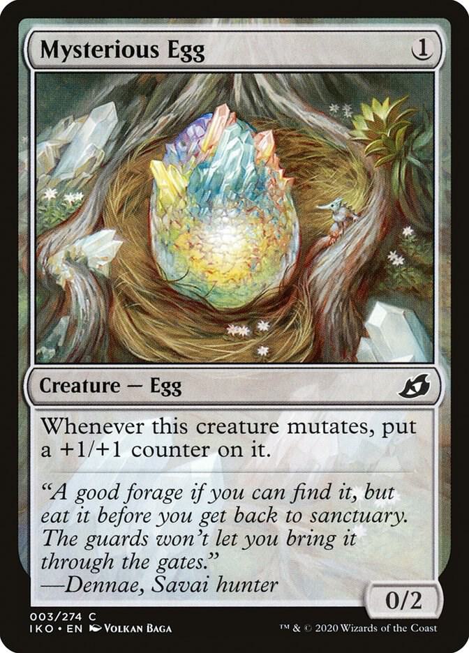 Mysterious Egg (3) [Ikoria: Lair of Behemoths]