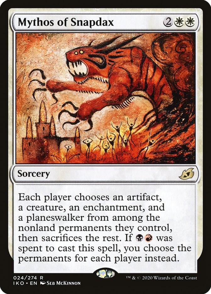 Mythos of Snapdax (24) [Ikoria: Lair of Behemoths]