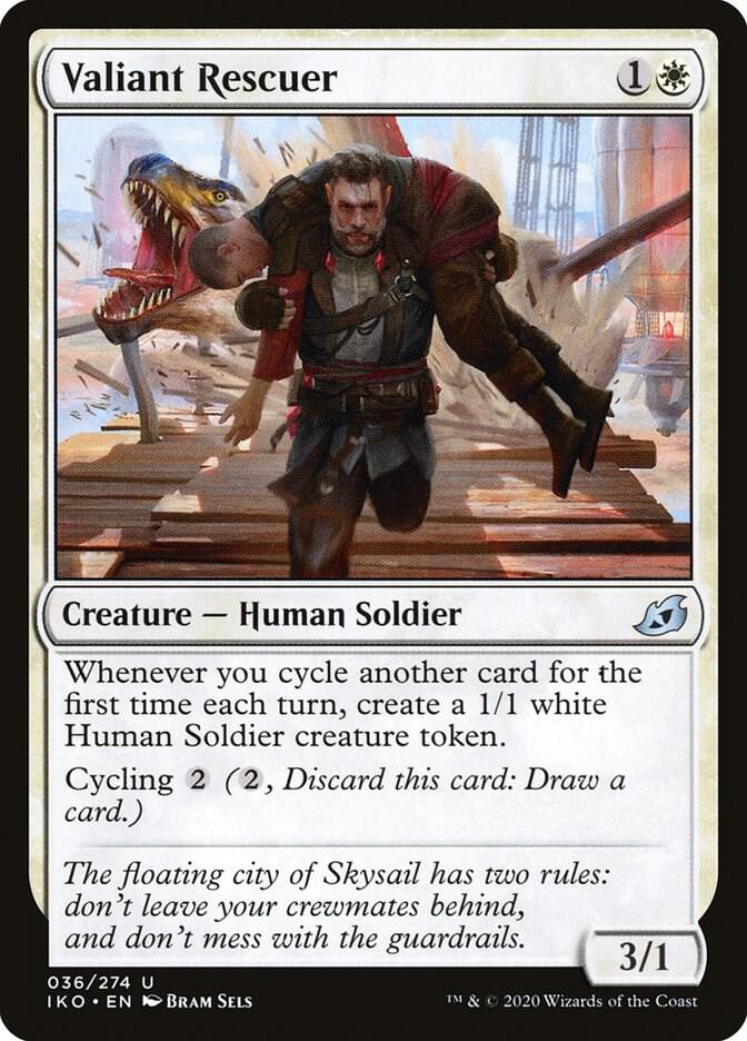 Valiant Rescuer (36) [Ikoria: Lair of Behemoths]