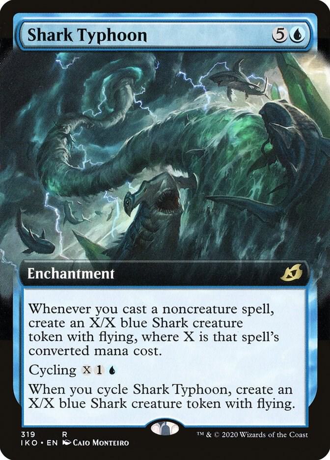 Shark Typhoon (Extended Art) (319) [Ikoria: Lair of Behemoths] [Extended Art]