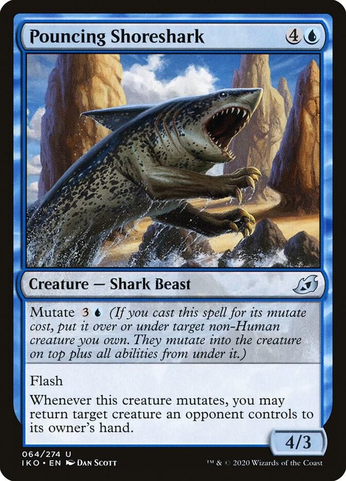 Pouncing Shoreshark (64) [Ikoria: Lair of Behemoths]