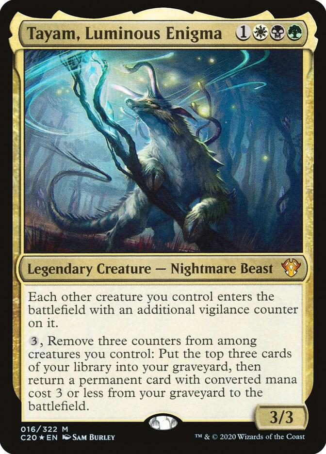 Tayam, Luminous Enigma (16) [Commander 2020]