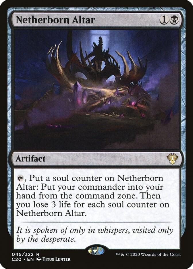 Netherborn Altar (45) [Commander 2020]