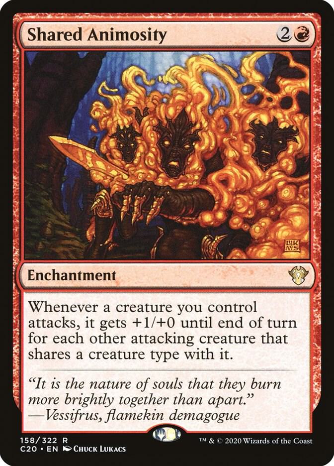 Shared Animosity (158) [Commander 2020]