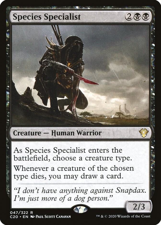 Species Specialist (47) [Commander 2020]