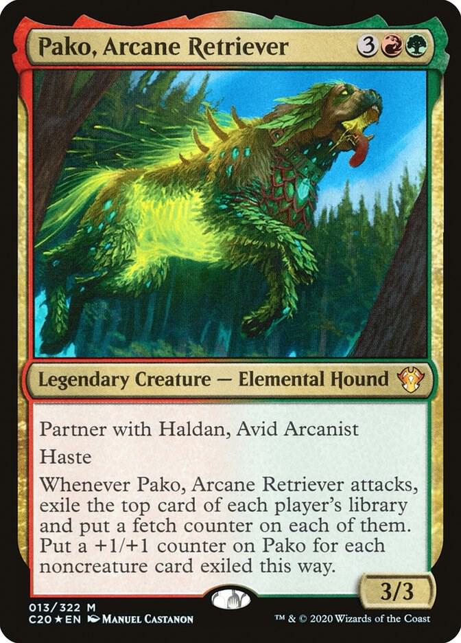 Pako, Arcane Retriever (13) [Commander 2020]