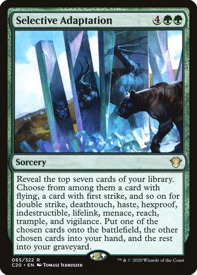 Selective Adaptation (65) [Commander 2020]